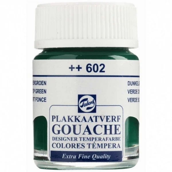 Talens Guaj Boya 16 ml 602 Deep Green - 1