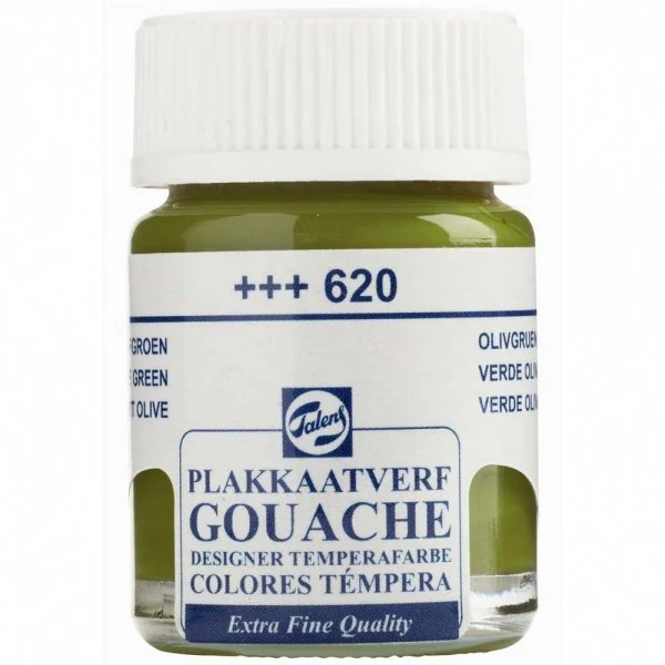 Talens Guaj Boya 16 ml 620 Olive Green - 1