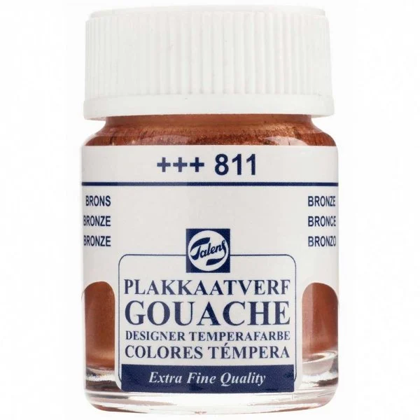 Talens Guaj Boya 16 ml 811 Bronze (Metalik) - 1