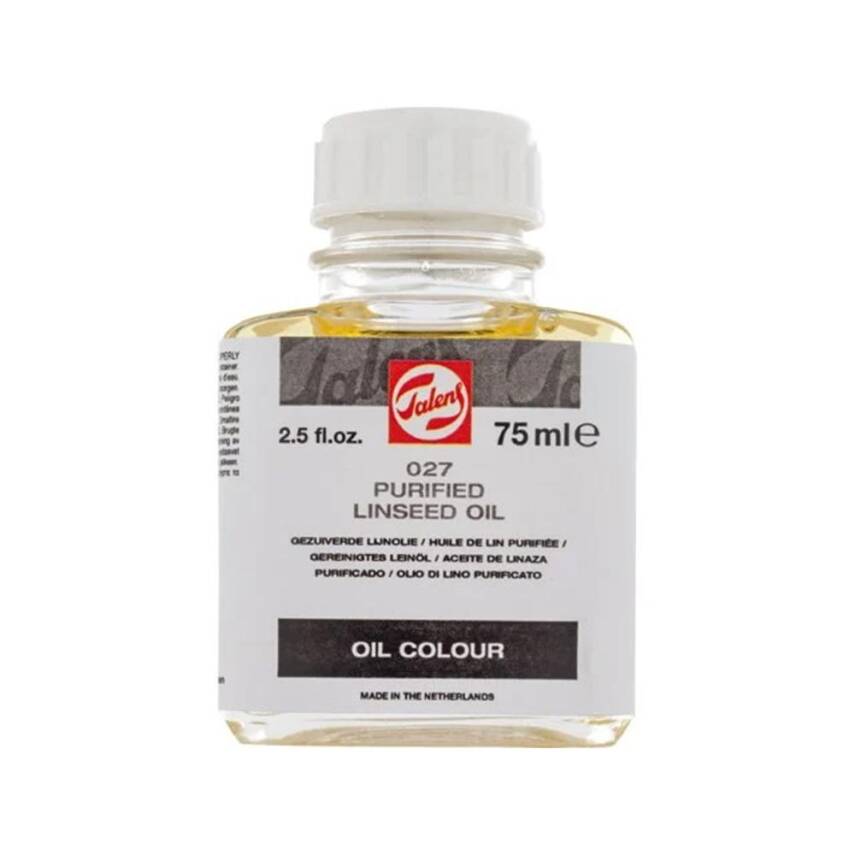 Talens Linseed Oil Purified 027 75 Ml (Saf Keten Yağı) - 1