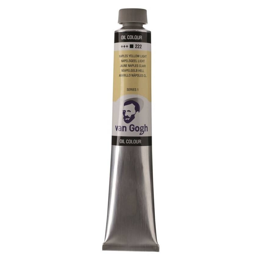 Talens Van Gogh Oil Paint 200 ml 222 Naples Yellow Light - 2