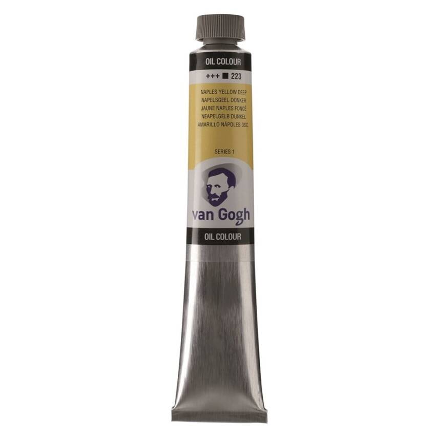 Talens Van Gogh Oil Paint 200 ml 223 Naples Yellow Deep - 2