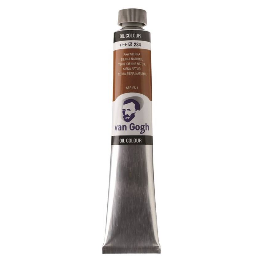Talens Van Gogh Oil Paint 200 ml 234 Raw Sienna - 2