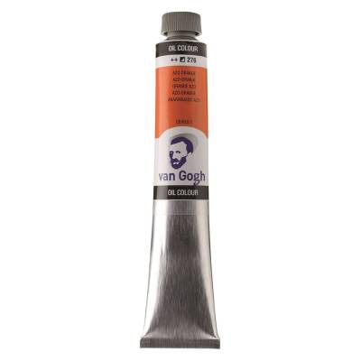 Talens Van Gogh Oil Paint 200 ml 276 Azo Orange