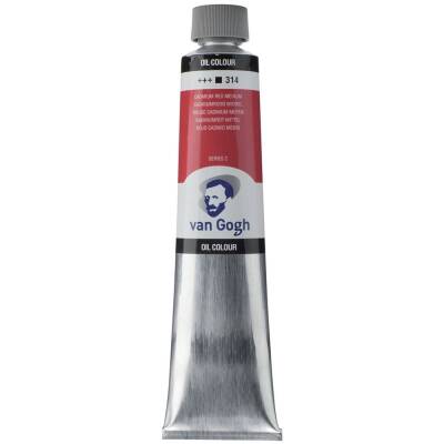 Talens Van Gogh Oil Paint 200 ml 314 Cadmium Red Medium
