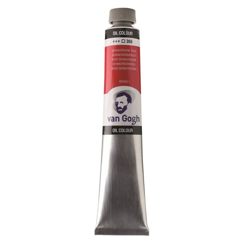 Talens Van Gogh Oil Paint 200 ml 366 Quinacridone Rose - 1