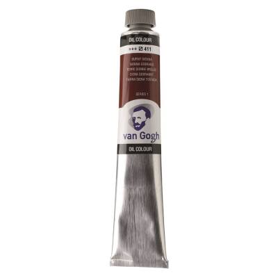 Talens Van Gogh Oil Paint 200 ml 411 Burnt Sienna
