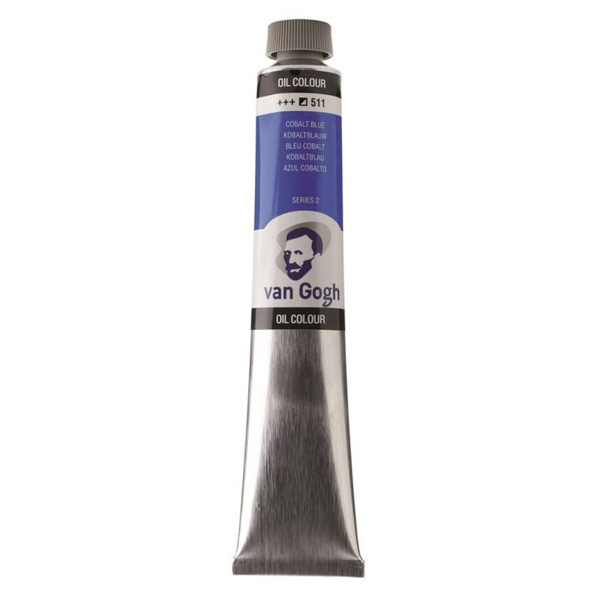 Talens Van Gogh Oil Paint 200 ml 511 Cobalt Blue - 1