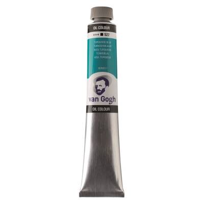 Talens Van Gogh Oil Paint 200 ml 522 Turquoise Blue