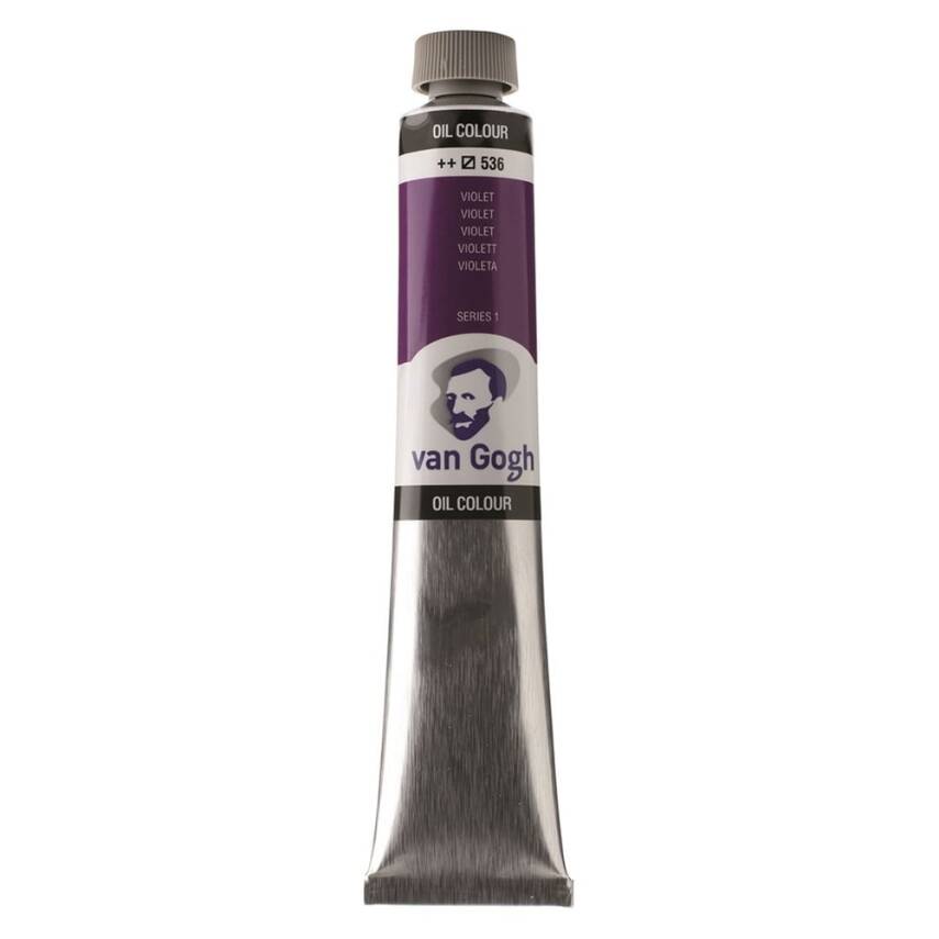 Talens Van Gogh Oil Paint 200 ml 536 Violet - 2