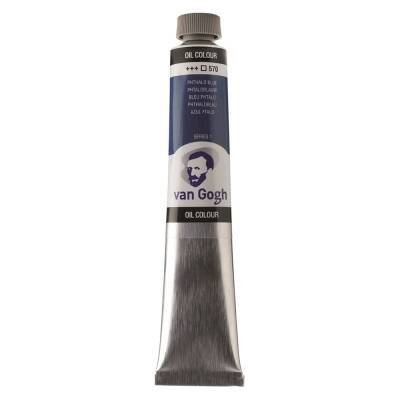 Talens Van Gogh Oil Paint 200 ml 570 Phthalo Blue