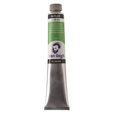 Talens Van Gogh Oil Paint 200 ml 614 Permanent Green Medium