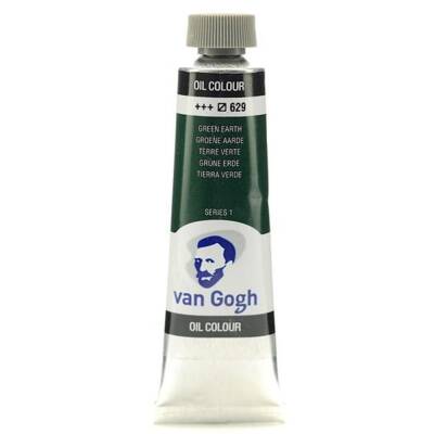 Talens Van Gogh Oil Paint S.1 Green Earth 40 ml