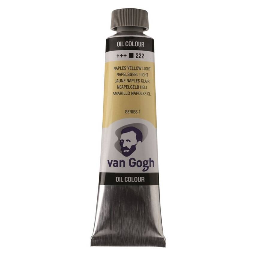 Talens Van Gogh Oil Paint S.1 Naples Yellow Light 40Ml - 1