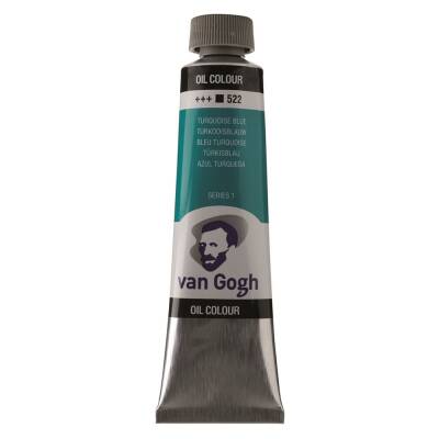 Talens Van Gogh Oil Paint S.1 Turquoise Blue 40 ml