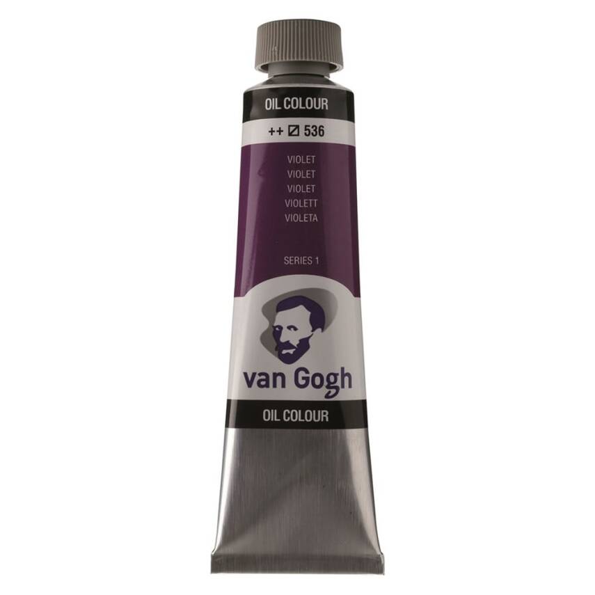 Talens Van Gogh Oil Paint S.1 Violet 40 ml - 2