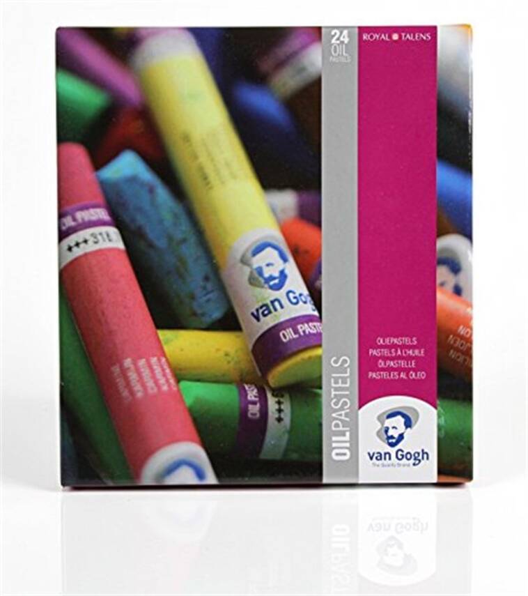 Talens Van Gogh Oil Pastel Set of 24 - 1