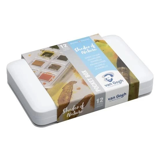 Talens Van Gogh Suluboya Shades Of Nature 12 Renk Set - 2