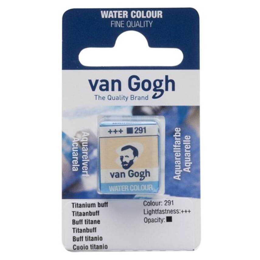 Talens Van Gogh Suluboya Tablet 291 Titanium Buff - 2