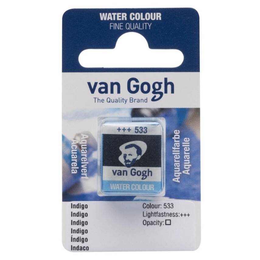 Talens Van Gogh Suluboya Tablet 533 Indigo - 2
