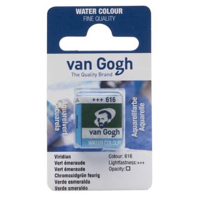 Talens Van Gogh Suluboya Tablet 616 Viridian - 2