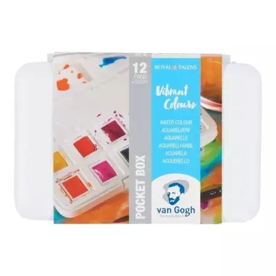 Talens Van Gogh Suluboya Vibrant Colors 12 Renk Set