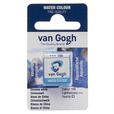 Talens Van Gogh Watercolor Tablet 108 Chinese White