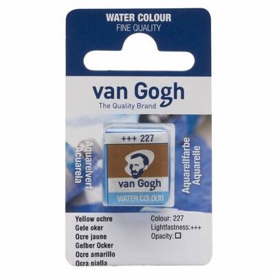 Talens Van Gogh Watercolor Tablet 227 Yellow Ocher
