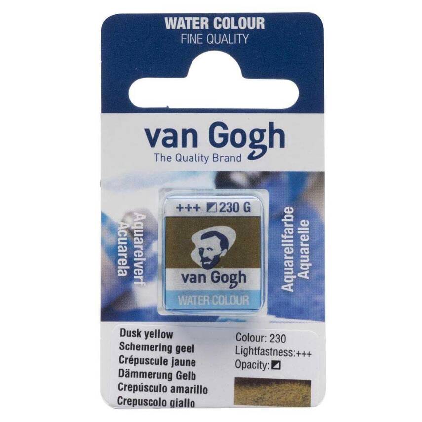 Talens Van Gogh Watercolor Tablet 230 Dusk Yellow - 1