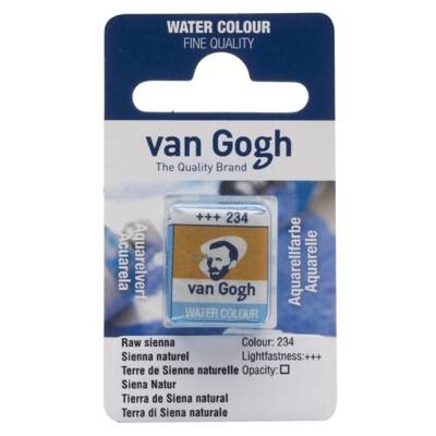 Talens Van Gogh Watercolor Tablet 234 Raw Sienna