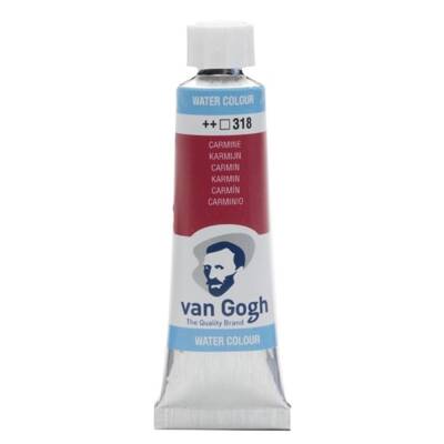 Talens Van Gogh Watercolor Tube 10ml - 318 Carmine