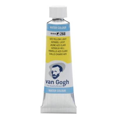 Talens Van Gogh Watercolour Tube 10ml - 268 Azo Yellow Light
