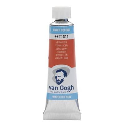 Talens Van Gogh Watercolour Tube 10ml - 311 Vermilion