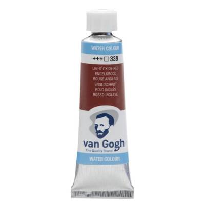 Talens Van Gogh Watercolour Tube 10ml - 339 Light Oxide Red