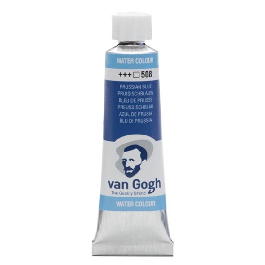 Talens Van Gogh Watercolour Tube 10ml - 508 Prussian Blue - 2