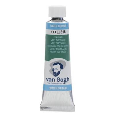 Talens Van Gogh Watercolour Tube 10ml - 616 Viridian
