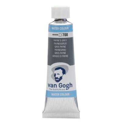 Talens Van Gogh Watercolour Tube 10ml - 708 Payne's Grey