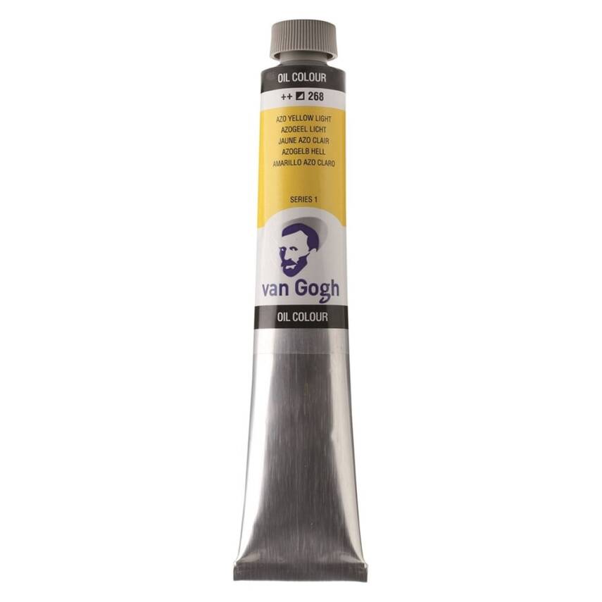 Talens Van Gogh Yağlı Boya 200 ml 268 Azo Yellow Light - 2