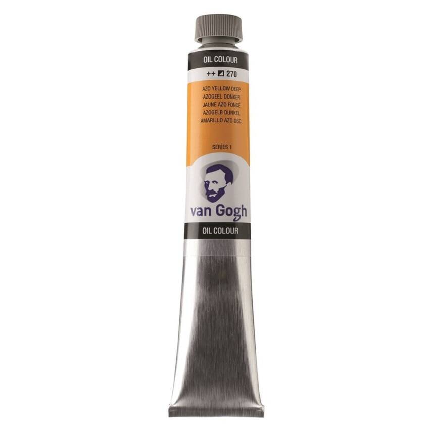 Talens Van Gogh Yağlı Boya 200 ml 270 Azo Yellow Deep - 1