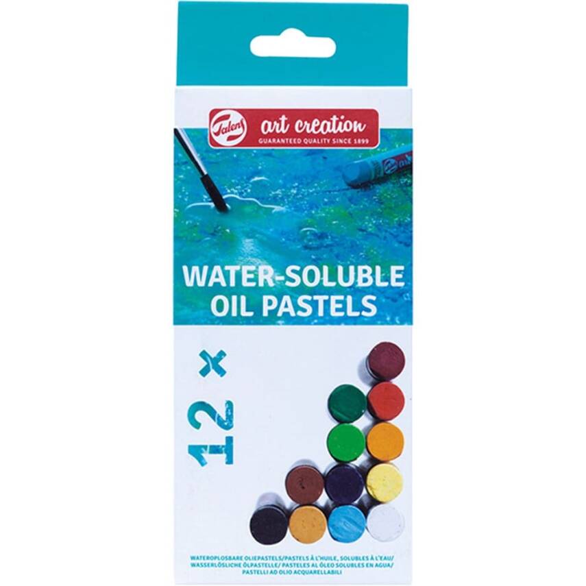 Talens Water-Soluble Oil Pastel Set of 12 - 1