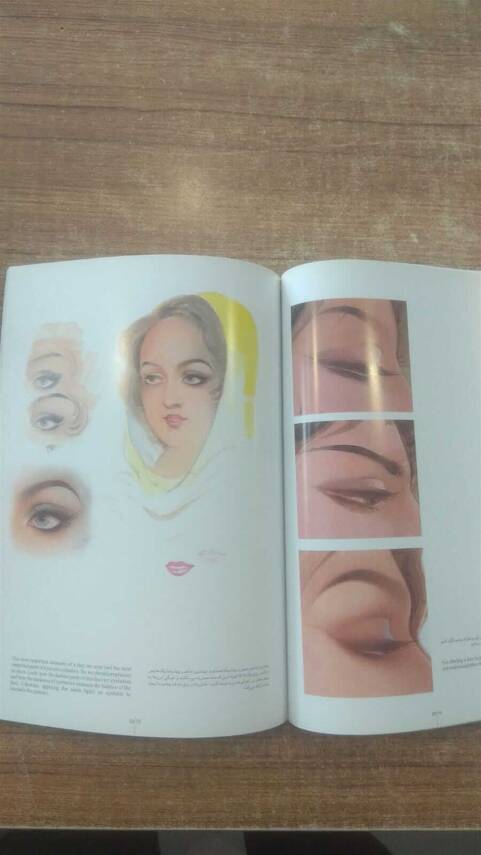 The Step-By-Step Instruction Of Iranian Painting (Portraiture) - 1
