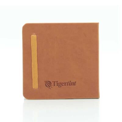 Tigertint Hard Cover Sketchbook 140 g 12x12 cm 80 Sheets Brown