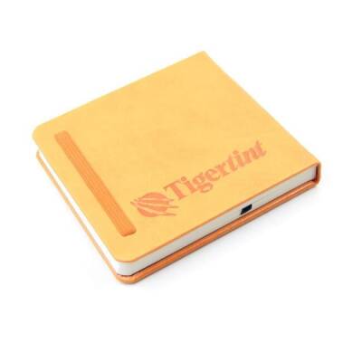 Tigertint Hard Cover Sketchbook 140 g 12x12 cm 80 Sheets Orange (1)