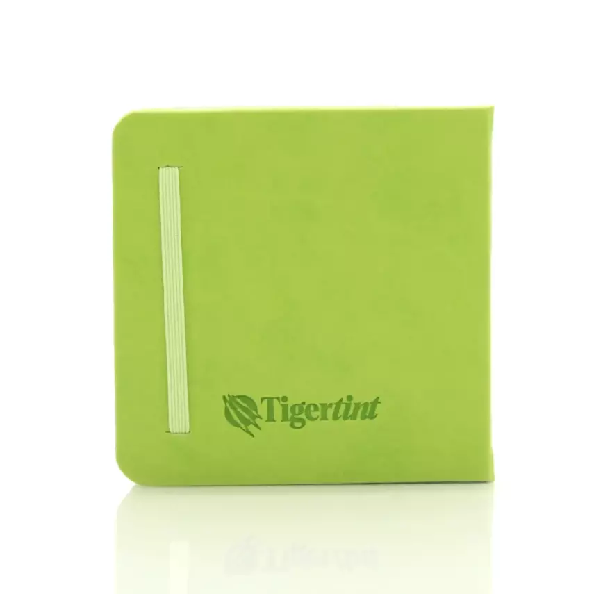 Tigertint Hard Cover Sketchbook 140 g 12x12 cm 80 Sheets Pistachio Green - 1