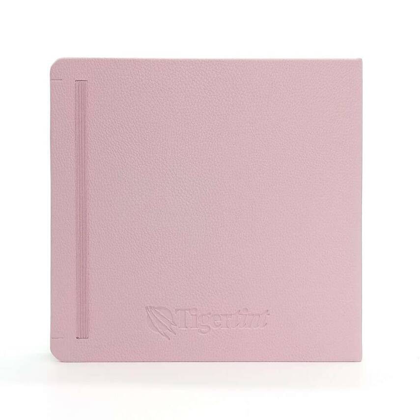 Tigertint Hard Cover Sketchbook 140 g 20x20 cm 80 Sheets Pink - 2