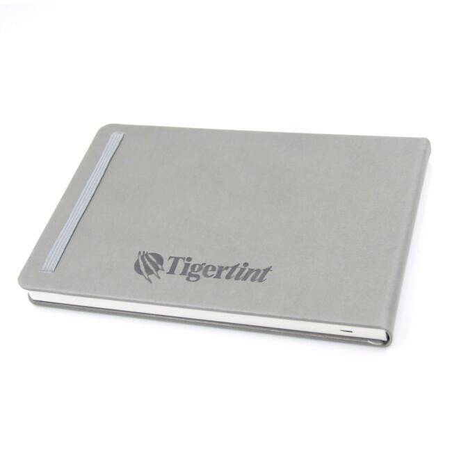 Tigertint Hard Cover Sketchbook 140 g A5 80 Sheets Gray - 1