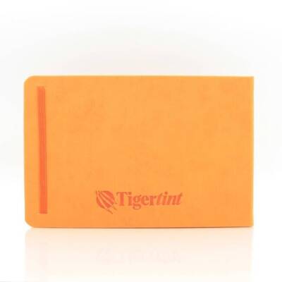 Tigertint Hard Cover Sketchbook 140 g A5 80 Sheets Orange - 1