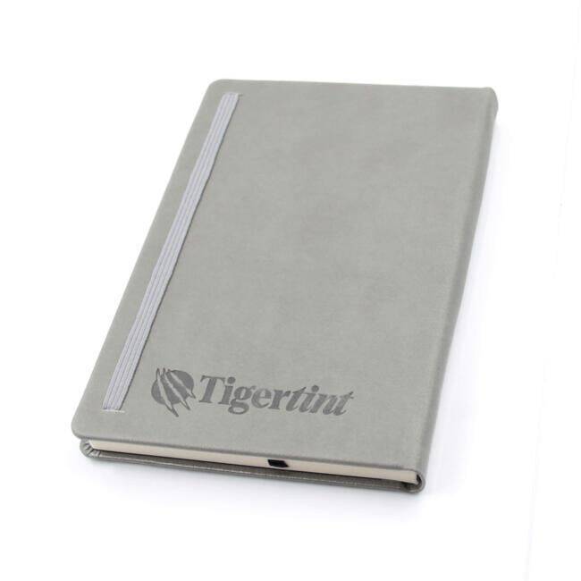 Tigertint Hard Cover Sketchbook 140 g Horizontal A5 80 Sheets Gray - 1