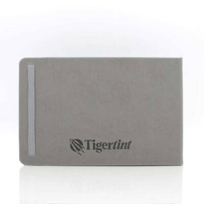Tigertint Hard Cover Sketchbook 140 g Horizontal A5 80 Sheets Gray