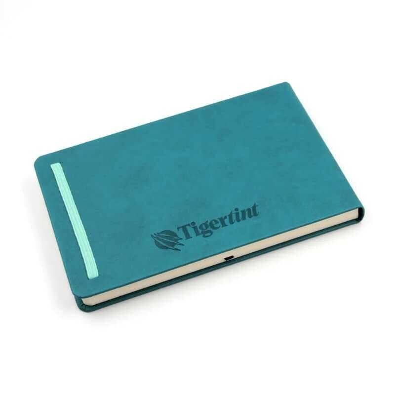 Tigertint Hard Cover Sketchbook 140 g Horizontal A5 80 Sheets Turquoise - 2